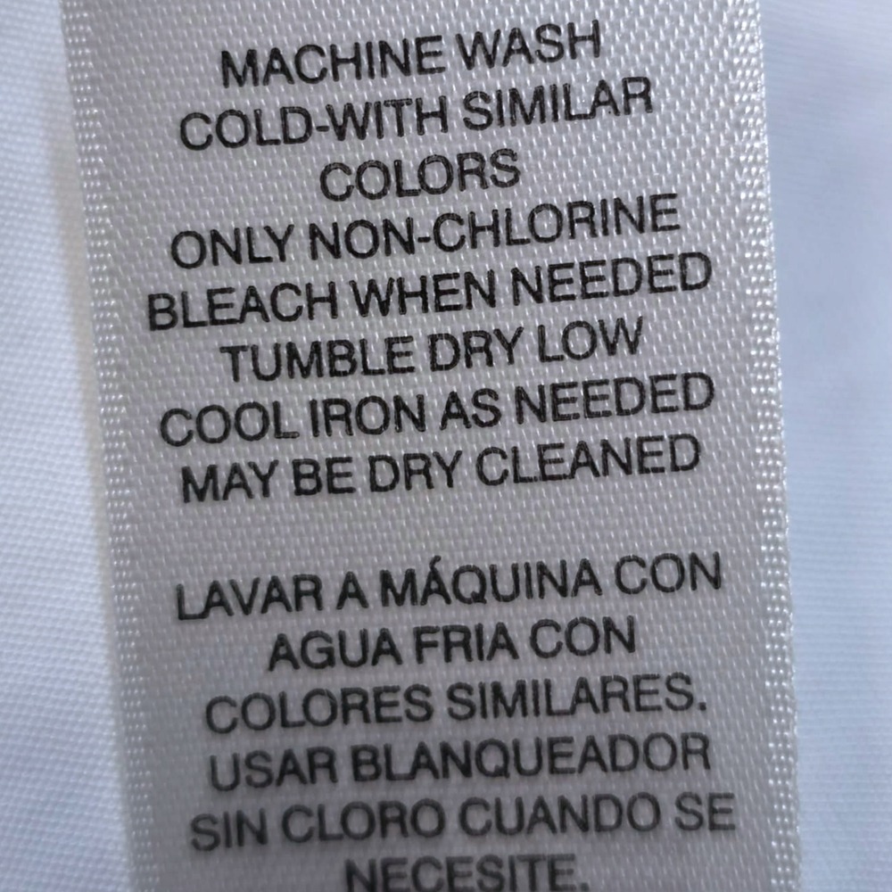 Chicos White Modal Blend Button Down Roll Tab Sleeve Shirt Size 3 Large XL - Picture 6 of 8